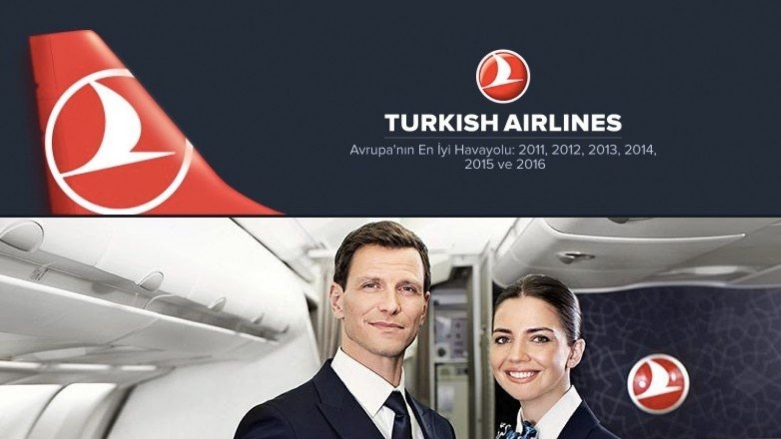 Türk Hava Yolları trafik sonuçlarını temsil eden yolcu ve uçuş verisi görseli