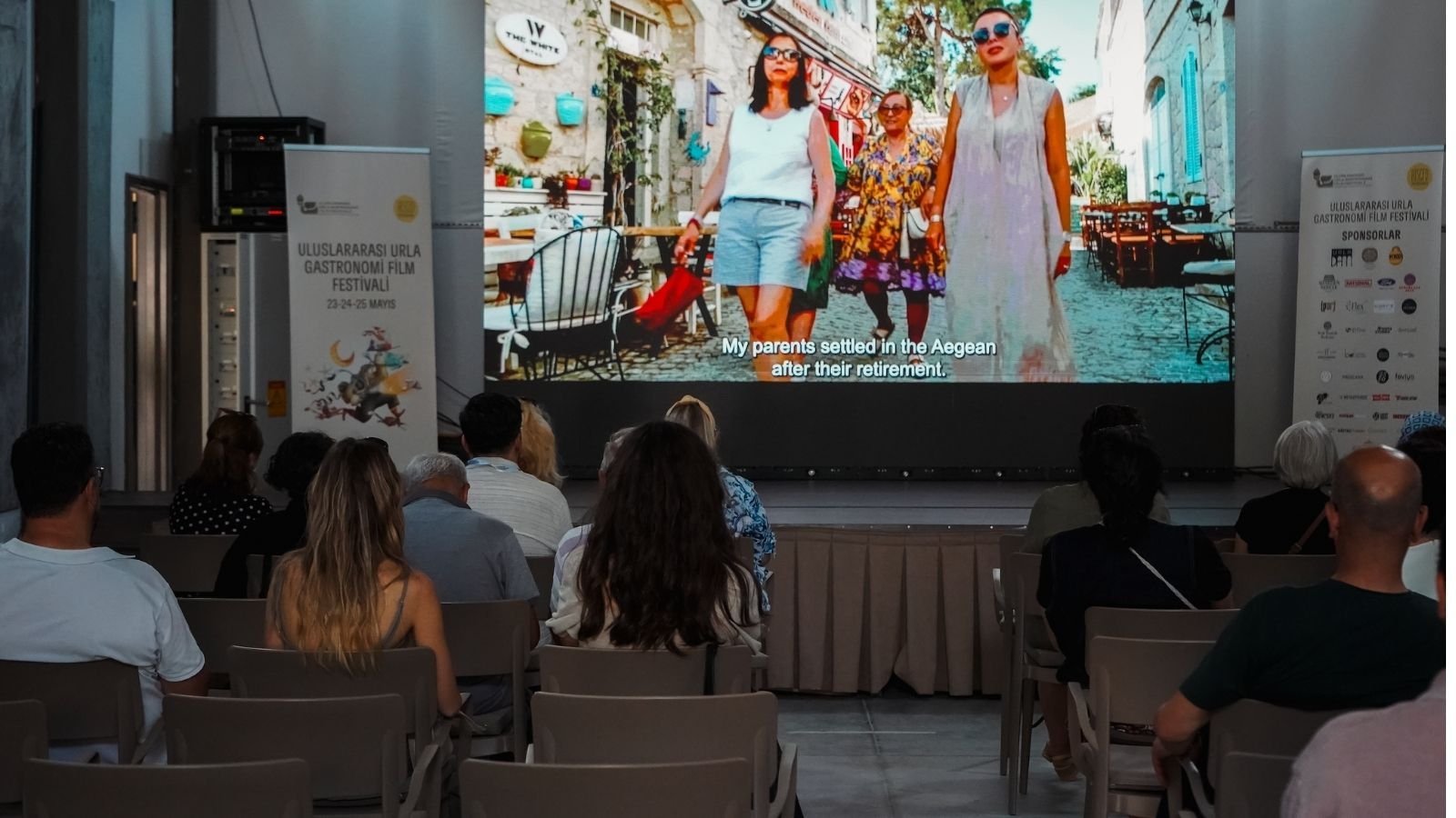 Uluslararası Gastronomi Film Festivali programına ilişkin duyuru görseli
