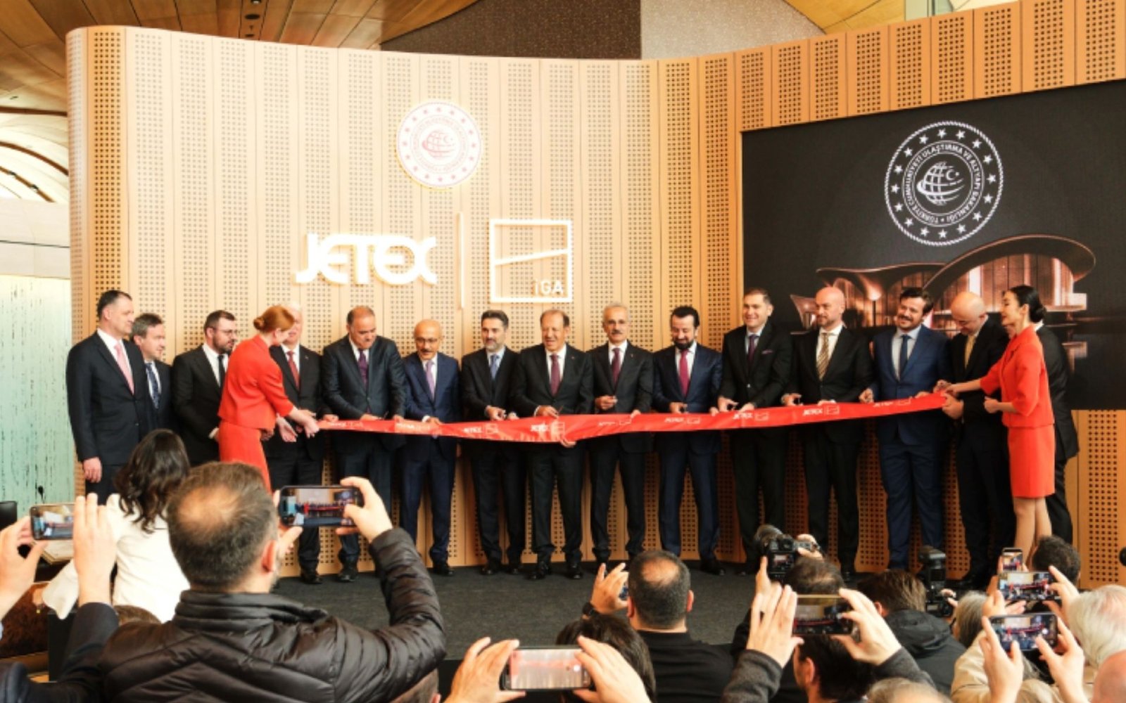 JETEX-İGA Genel Havacılık Terminali açılışına ilişkin havalimanı ve özel havacılık terminali duyurusu