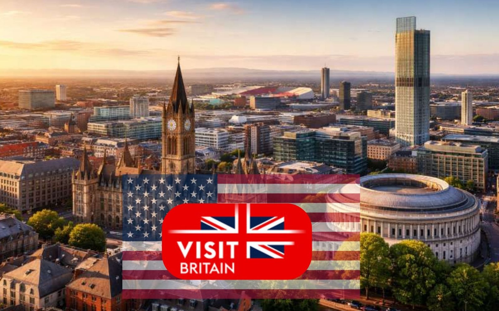 VisitBritain’in ABD pazarına yönelik bölgesel turizm tanıtımını anlatan resmî duyuru sayfası