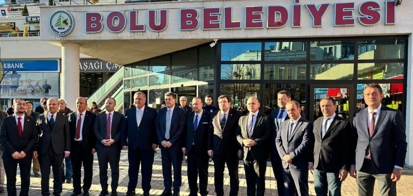 Belediye başkanlarından Bolu’da dayanışma mesajı
