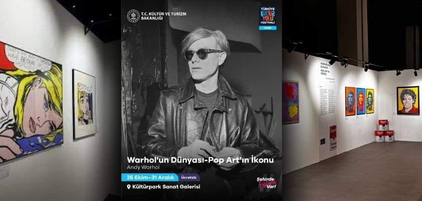 Andy Warhol’un dünyası AKM’de sanatseverlerle buluşuyor