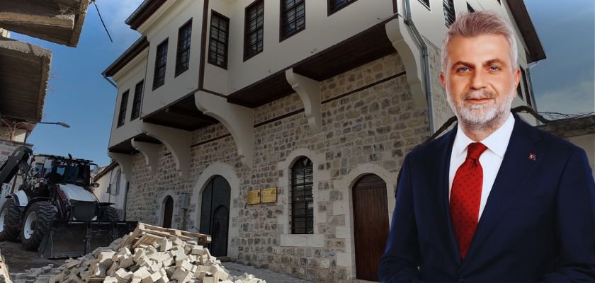 Tarihi Arslanbey Konağı yeniden hayat buluyor