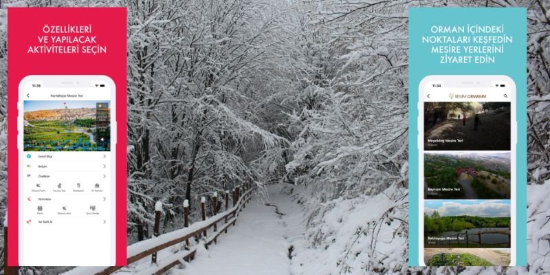 Eşsiz kış manzaralarıyla ekoturizm rotaları ziyaretçilerini bekliyor