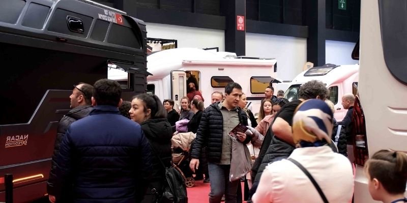Eskişehir kamp, karavan ve doğa sporları fuarına yoğun ilgi