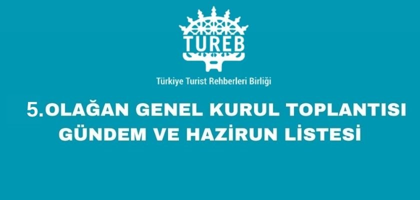 Turist rehberleri seçim heyecanı yaşıyor: TUREB genel kurulu 2 Mart’ta