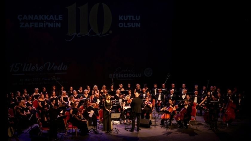 Etimesgut Belediyesi’nden Çanakkale Zaferi’nin 110. yılında senfonik konser