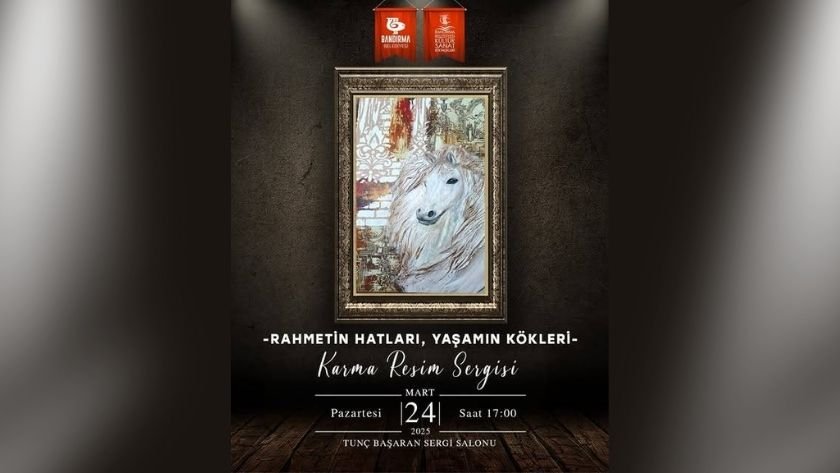 “Rahmetin Hatları” sergisi Tunç Başaran Salonu’nda açılıyor