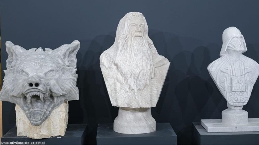 Marble İzmir fuarında sanatla bütünleşen stantlar