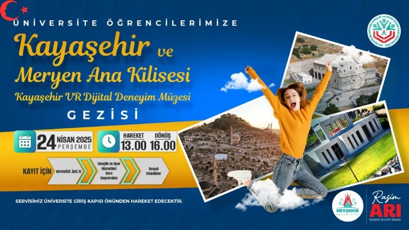 NEVÜ öğrencileri Kayaşehir gezisi