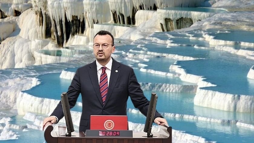 Pamukkale sezon öncesi inşaat