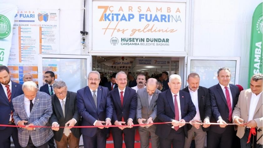 Çarşamba 7. Kitap Fuarı açılışı