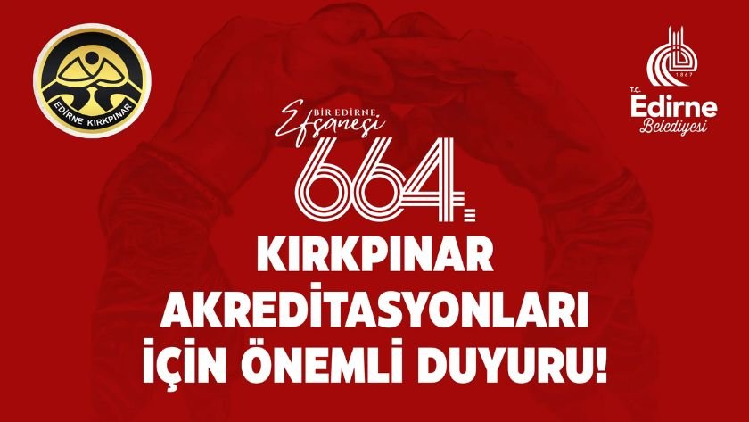 Kırkpınar akreditasyon süreci başlıyor