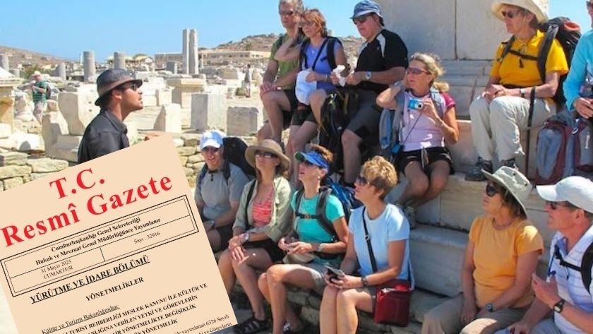 Turist rehberliği yönetmeliği değişikliği
