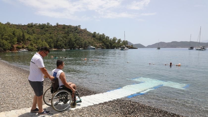Muğla Engelsiz Plajlar projesi