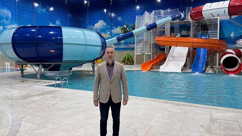 Sıcak Çermik aquapark açılışı