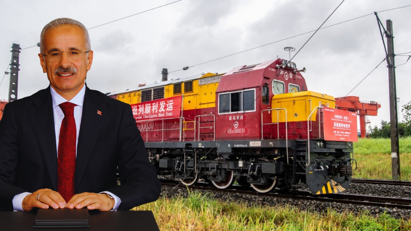 Çin’den Türkiye’ye tarihi tren seferi başlatıldı