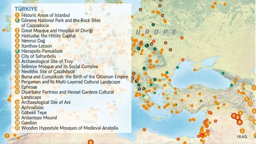 Dünya Mirası Haritası