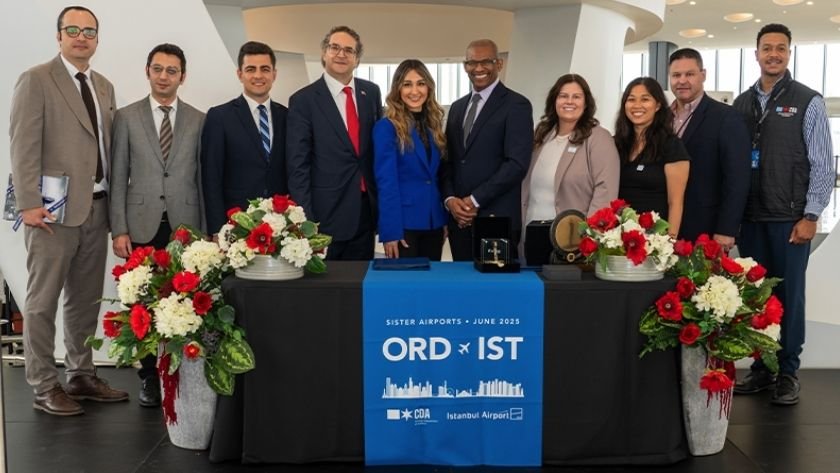 İGA İstanbul Havalimanı ve Chicago O’Hare kardeş havalimanı oldu