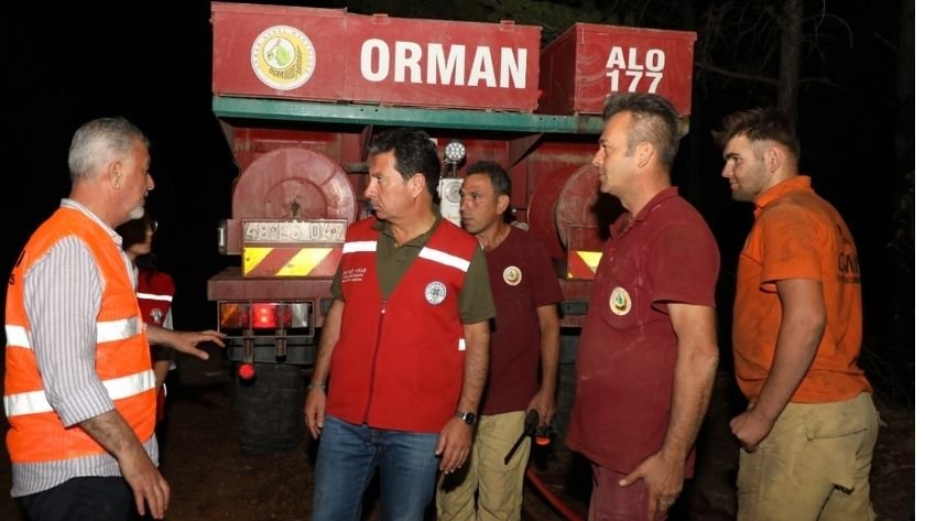 Muğla Büyükşehir yangın