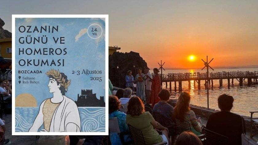 Ozanın günü ve homeros okuması bozcaada’da başlıyor