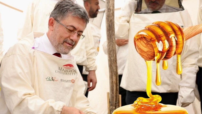 Bingöl balının ilk sağımı Bakan Yumaklı’dan