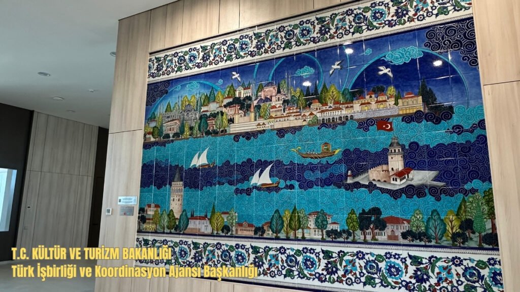 İstanbul temalı çini pano