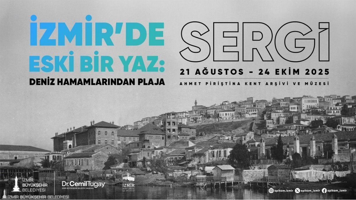 İzmir’de eski bir yaz: APİKAM’dan deniz hamamlarından plajlara sergisi