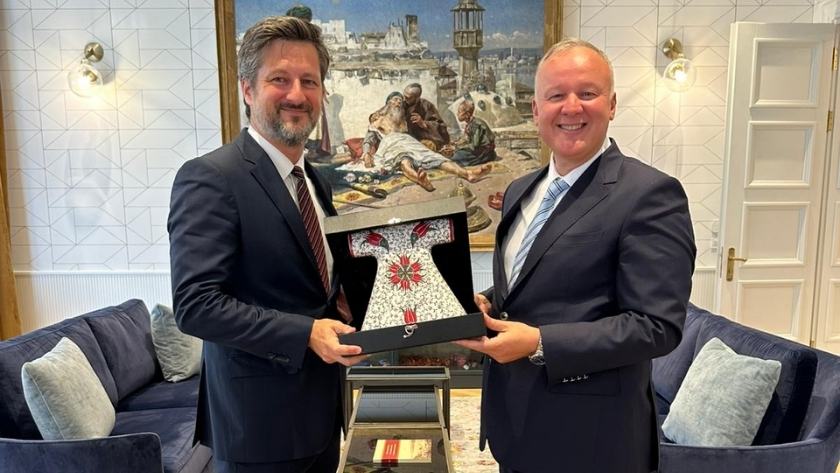 Macaristan büyükelçisi, TÜRSAB başkan yardımcısını ağırladı