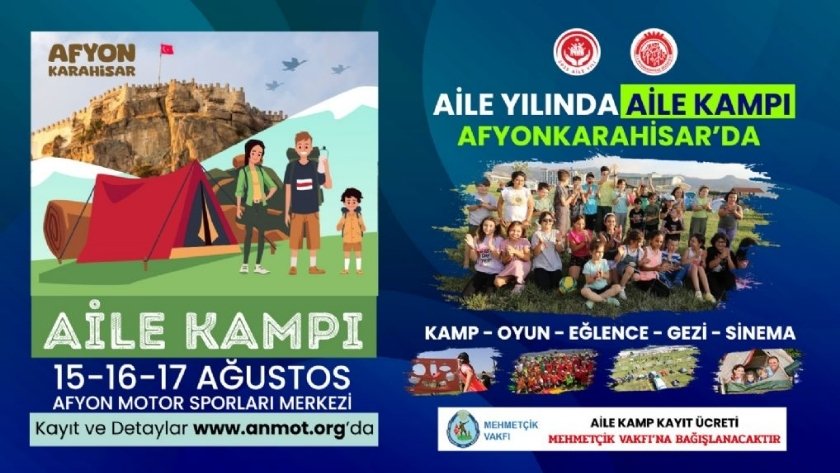 Aile kampı gelirleri mehmetçik vakfına bağışlanacak