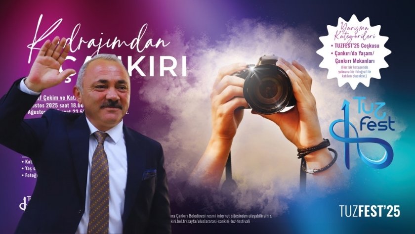 TuzFest 25 Fotoğraf Yarışması 4 Ağustosta başlıyor
