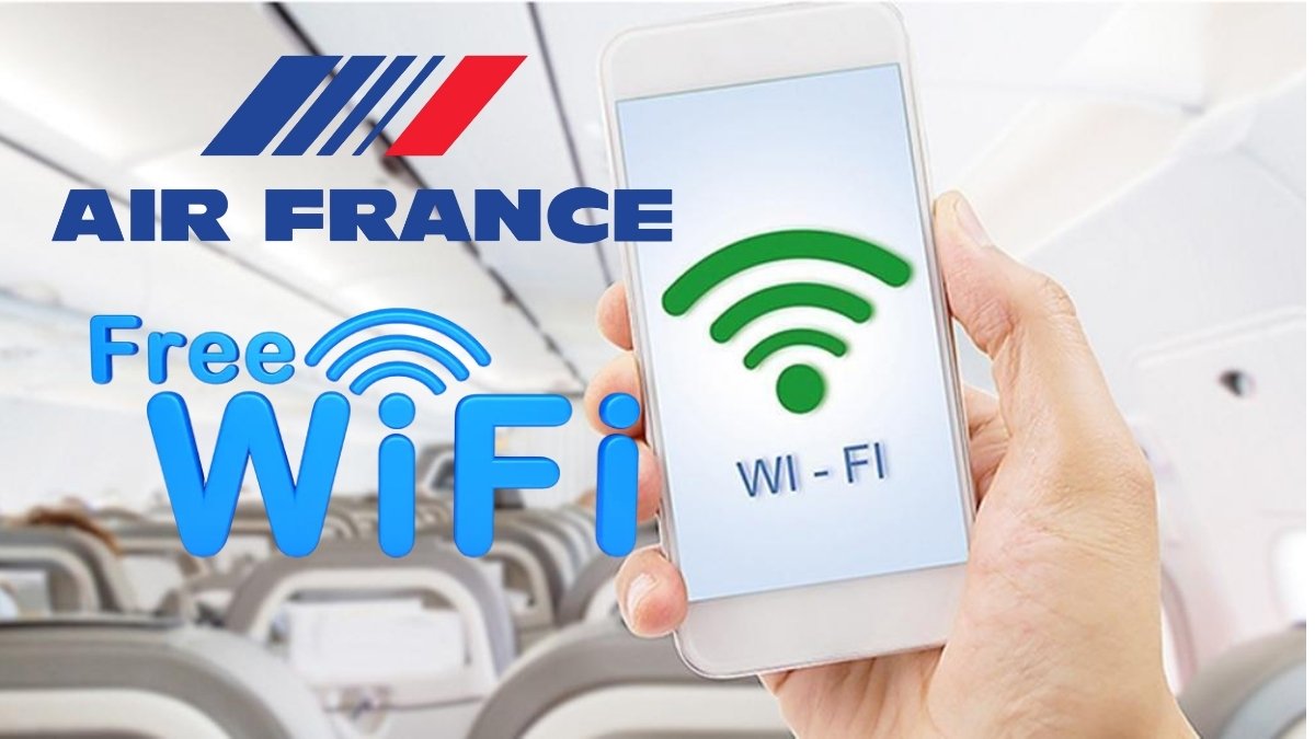 Air France ücretsiz wifi hizmetini başlattı