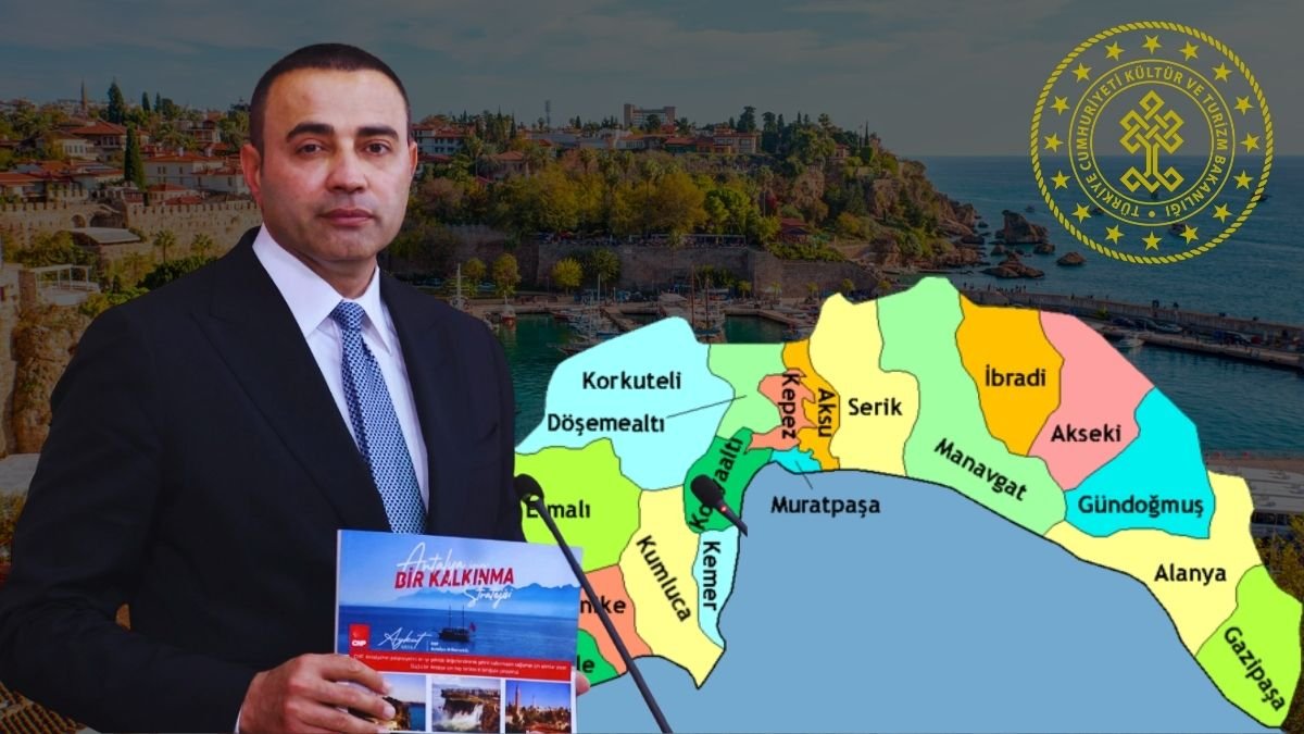 Antalya’da ilçe kültür ve turizm müdürlüğü eksikliği meclis gündeminde