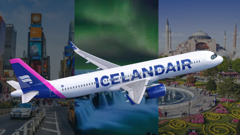 Icelandair, Alaska Airlines ve THY 