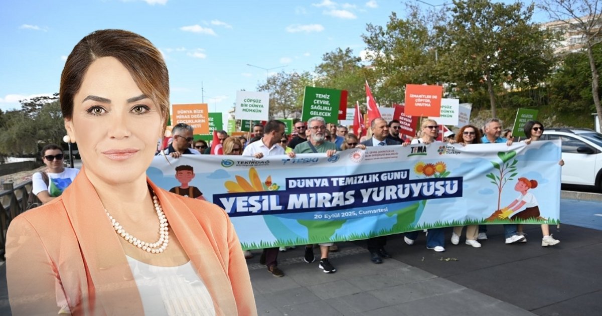 Dünya Temizlik Günü Tekirdağ’da renkli etkinliklerle kutlandı