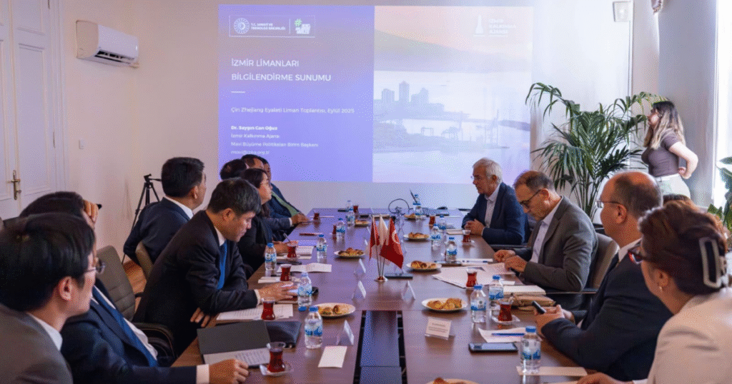  İzmir Çin deniz iş birliği