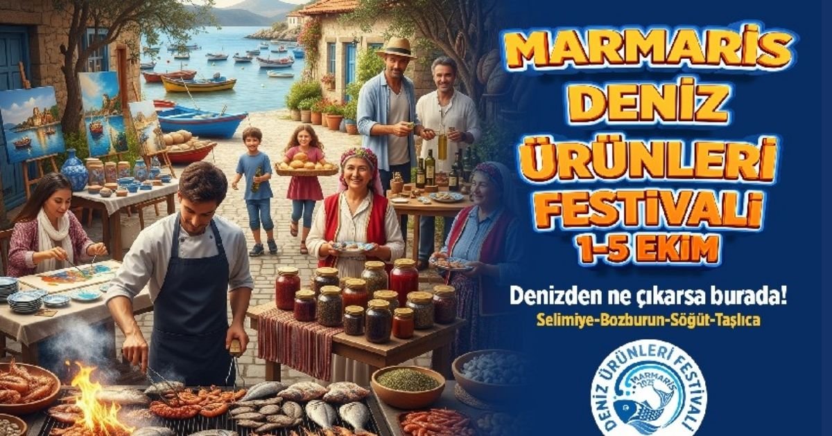 Marmaris’te Türkiye’nin ilk deniz ürünleri festivali
