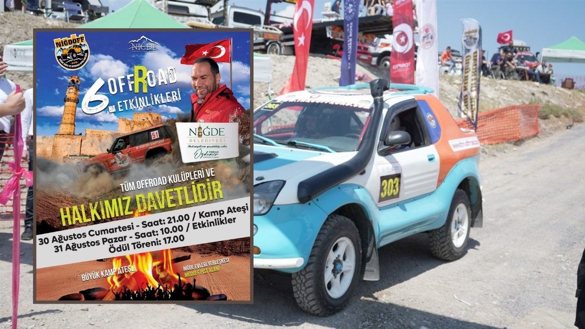 Niğde’de off-road heyecanı 6. kez başlıyor