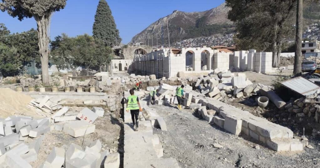Antakya Ulu Cami inşaatı