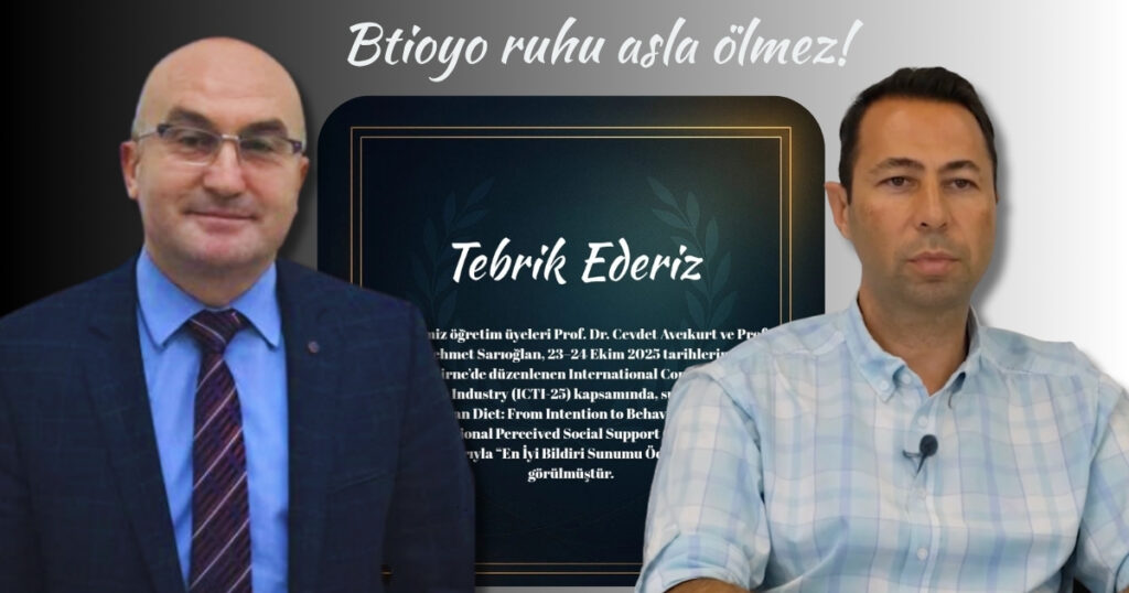 Turizmde akademik onur - TurizmPolitika Turizmde akademik onur