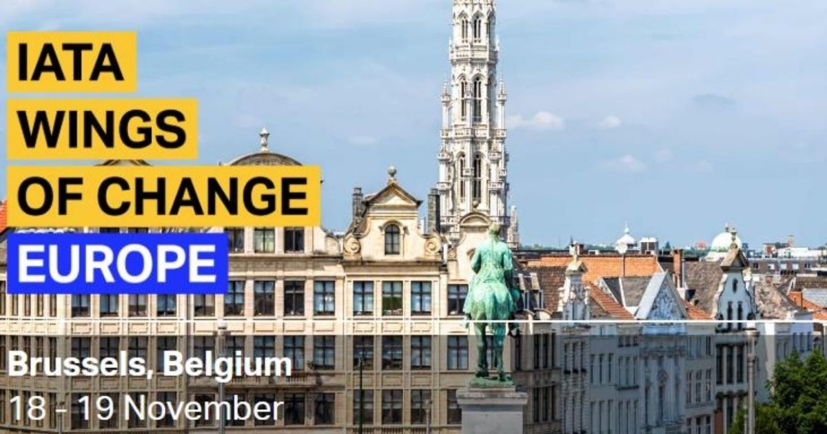 IATA Wings of Change Brüksel’e geliyor