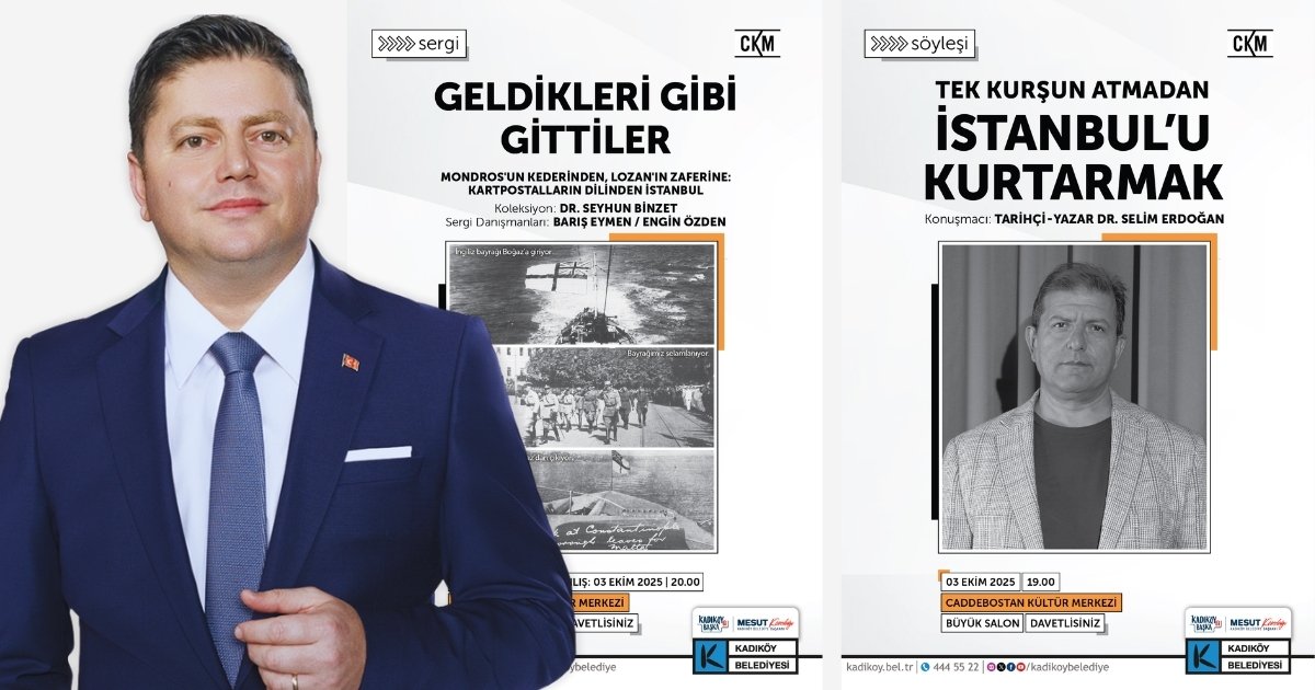 Kadıköy Belediyesi CKM, yeni sezonunu tarih ve sanatla açtı