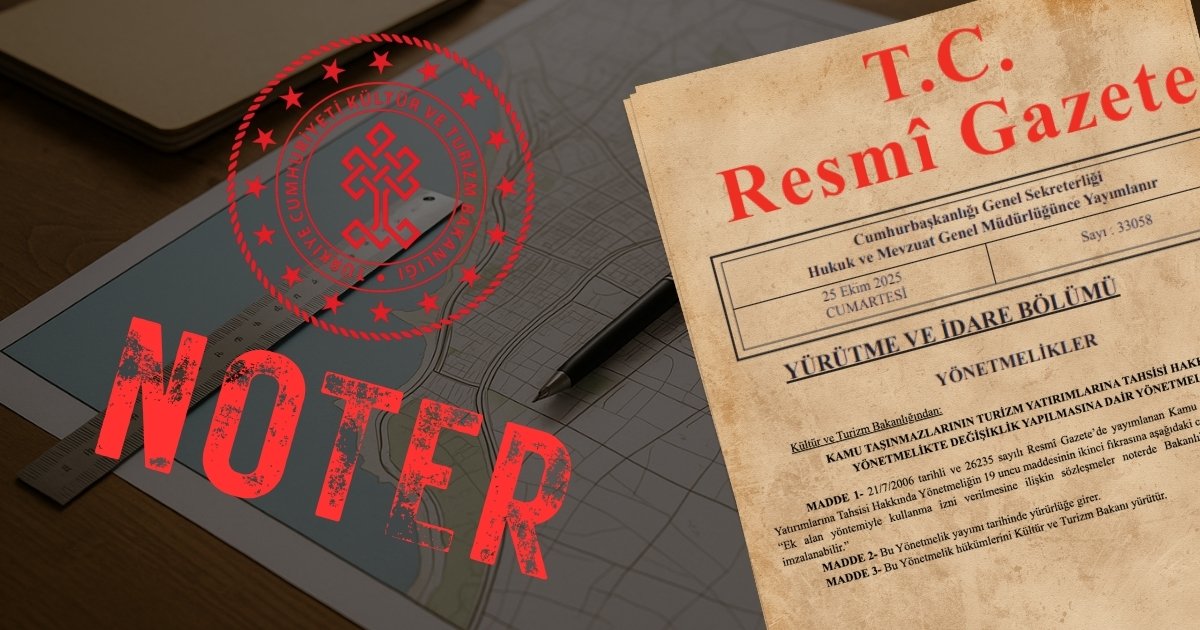 Turizm yatırımları için noter imza kolaylığı