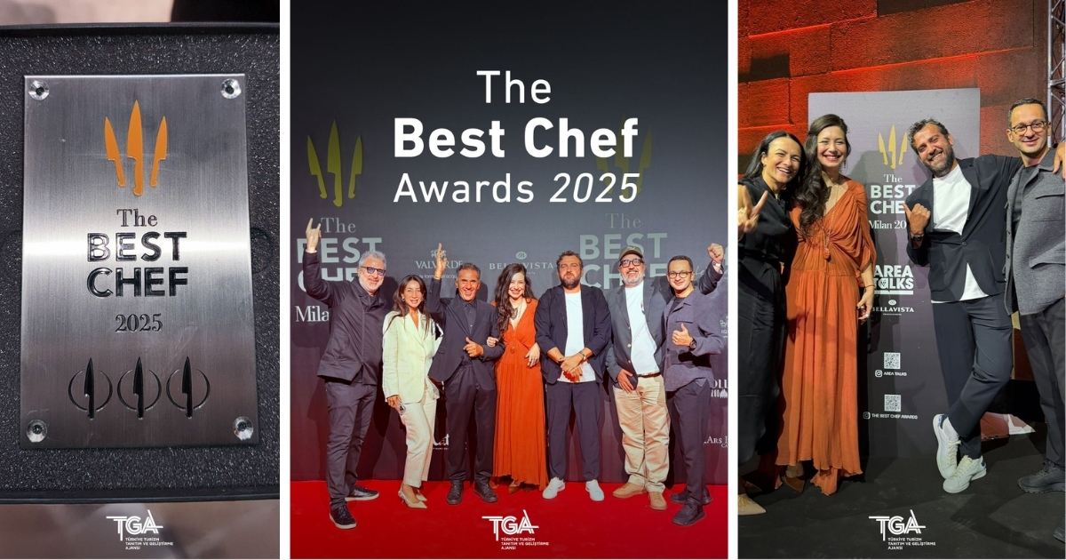 Türk şefler Best Chef Awards 2025’te büyük başarı kazandı