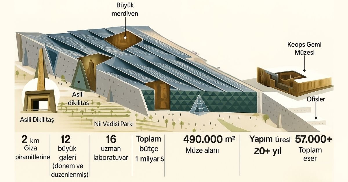Ersoy Kahire’de Büyük Mısır Müzesi açılışında