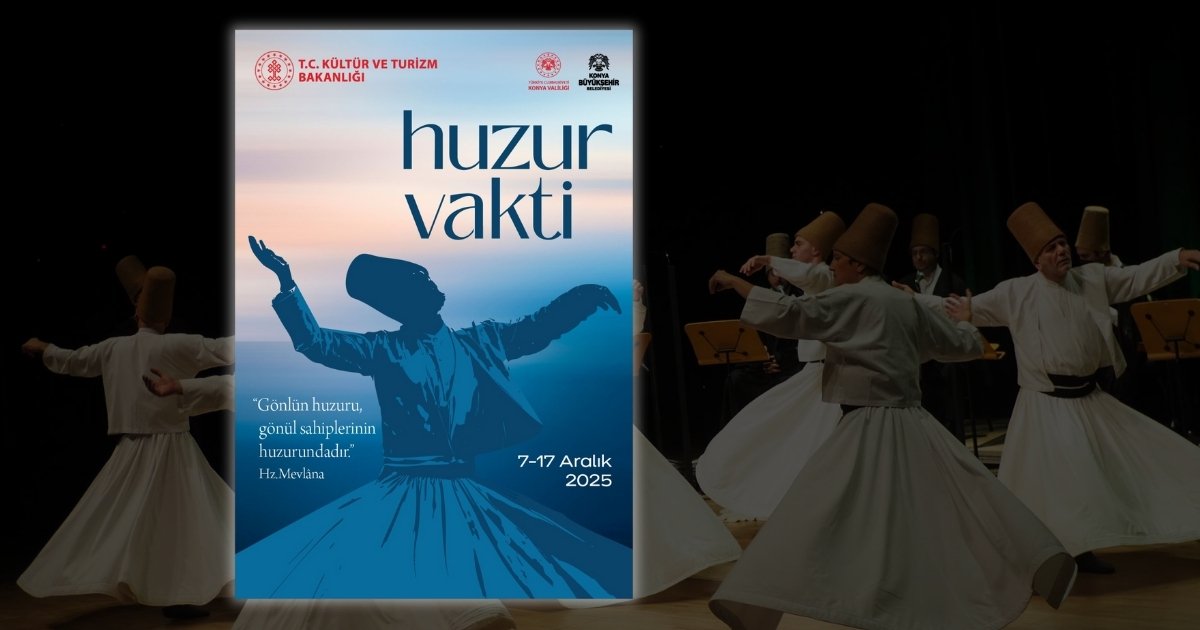 Konya’da Şeb-i Arus zamanı