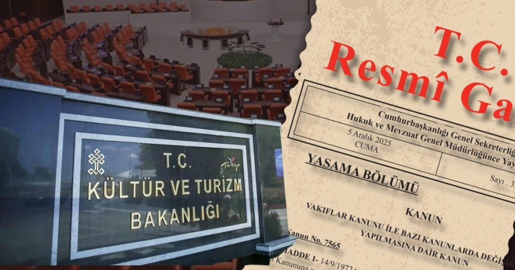 Vakıflar Kanunu değişikliği