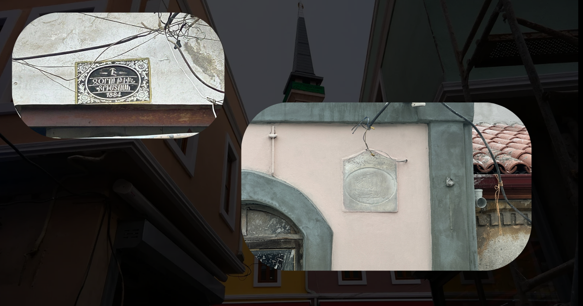 Uzunçarşı’da yazıtlar bulundu